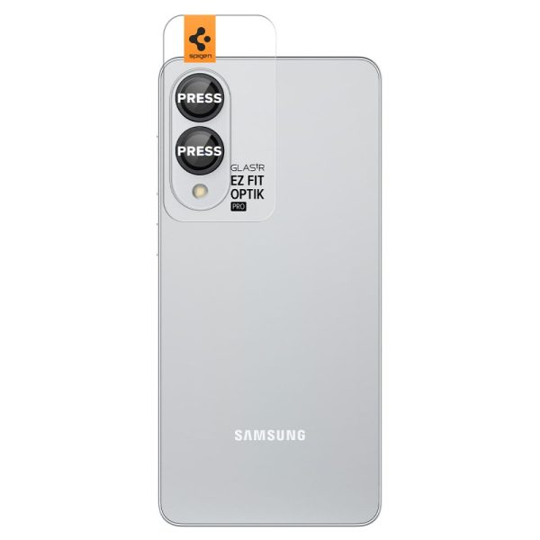 Spigen Glass tR EZ Fit Optik Pro HD 2 Pack black-Samsung Galaxy S25 Edge (AGL09413) - Image 2